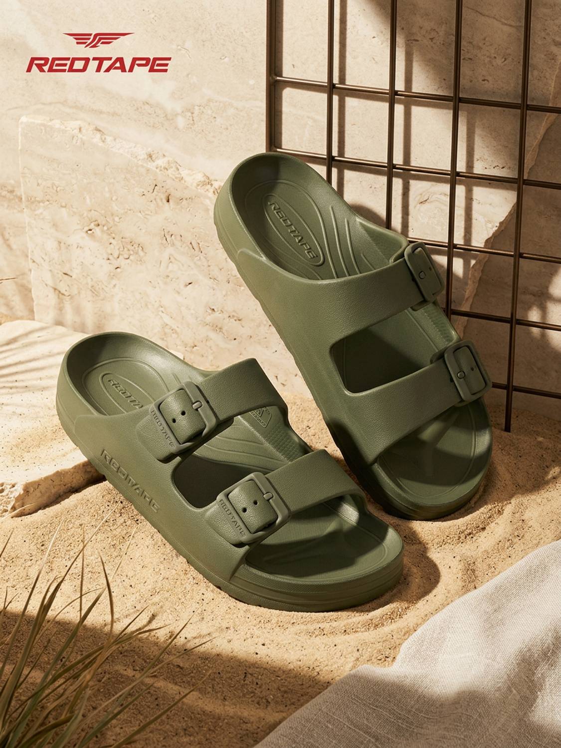 RED TAPE Men Slides