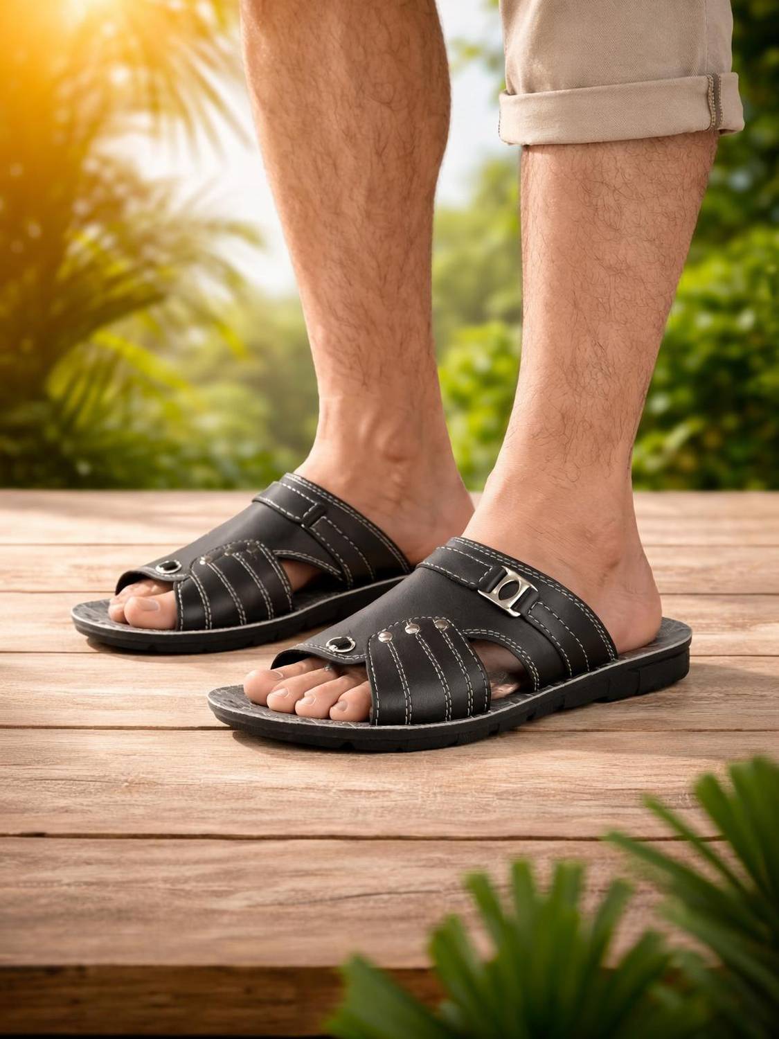 CALCADOS Men Slippers