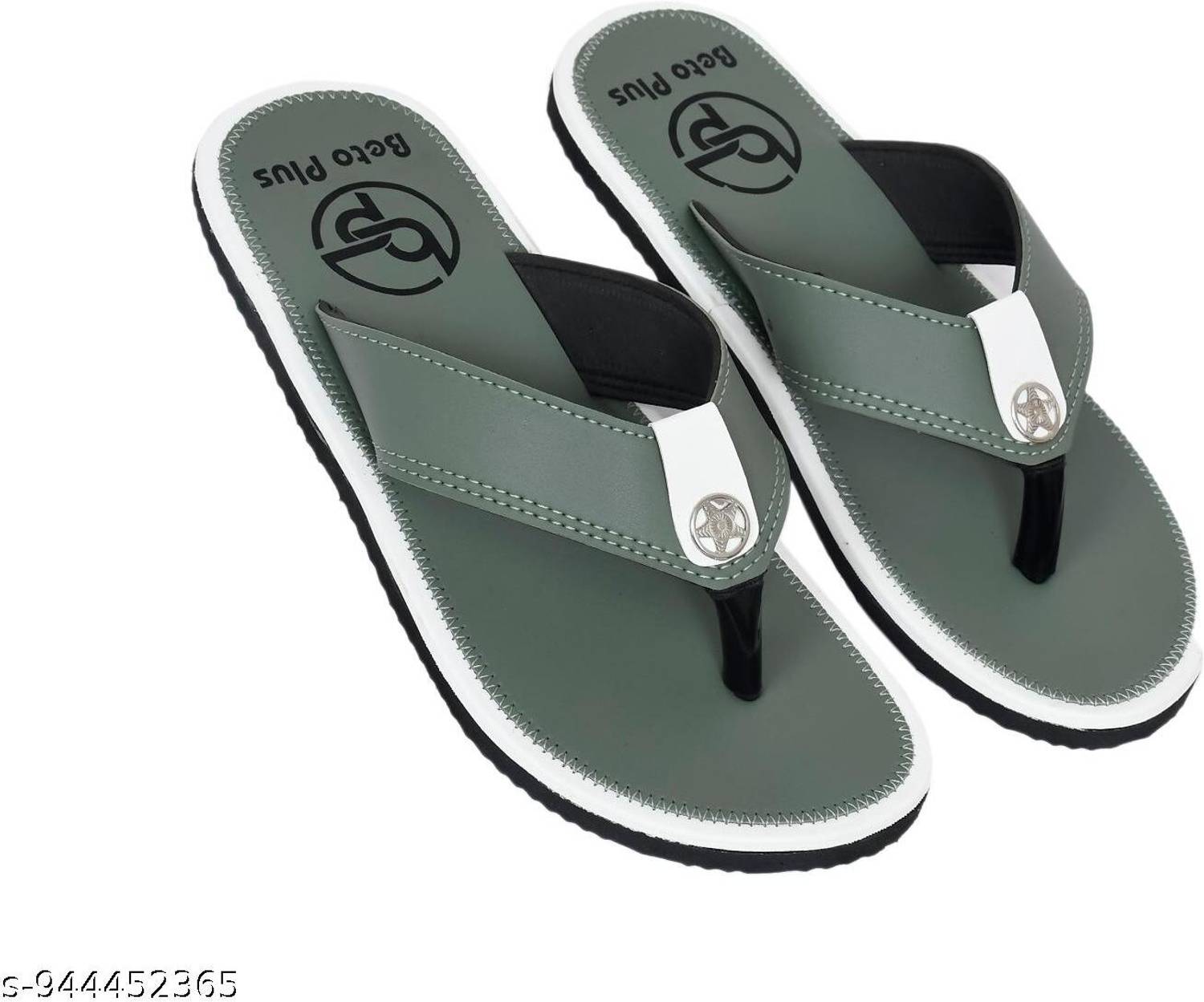 Beto Plus Men Flip Flops Green - Image 3