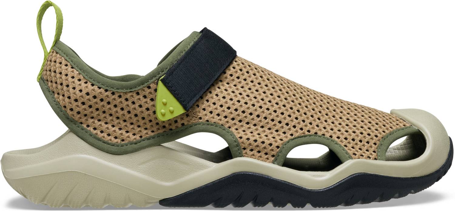 CROCS Men Flip Flops Brown