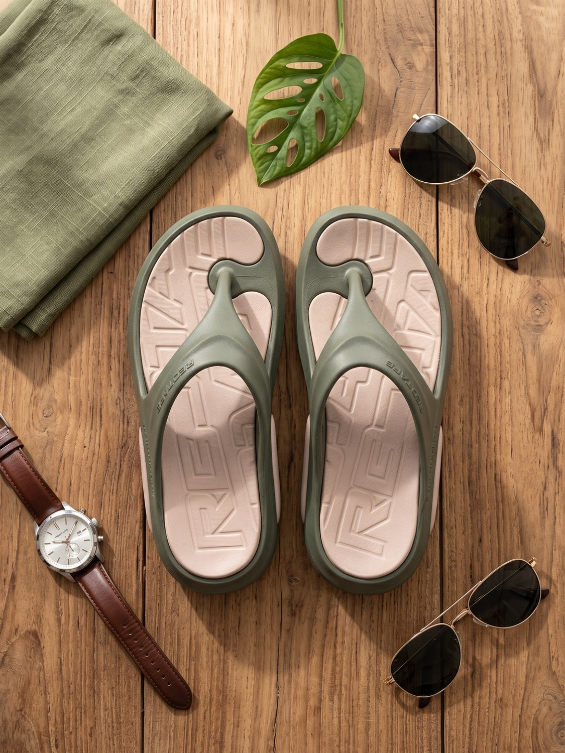 Image of RED TAPE Men Flip Flops