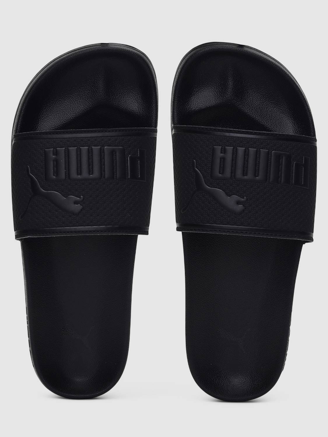 PUMA Men Leadcat 2.0 Black Slides - Image 4