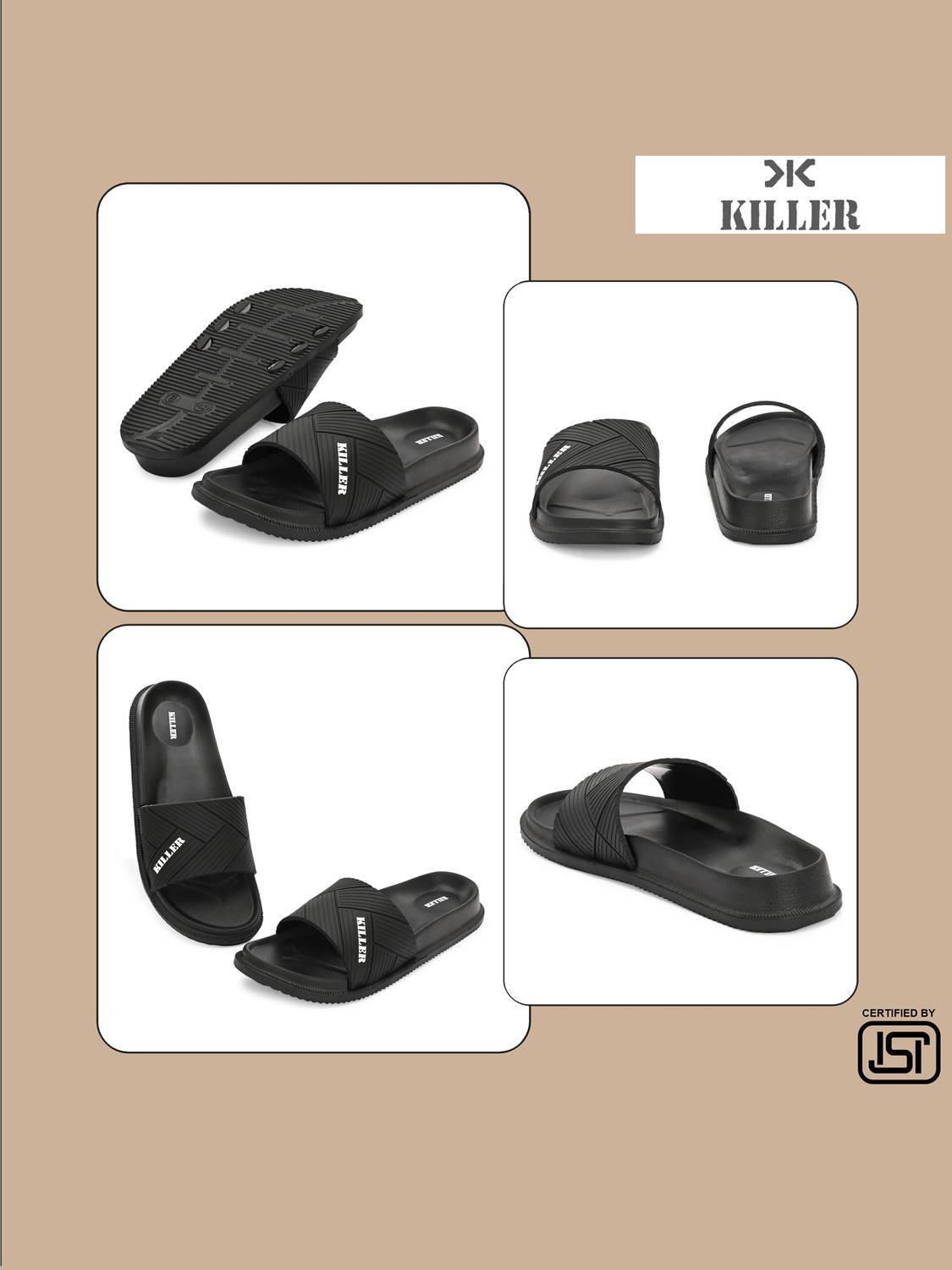 KILLER Men Soft Comfortable Slippers - Image 3