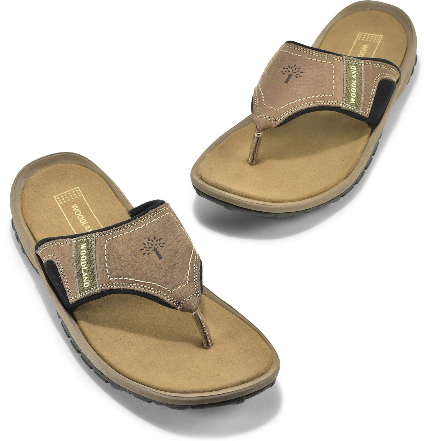 Image of WOODLAND Men Slippers