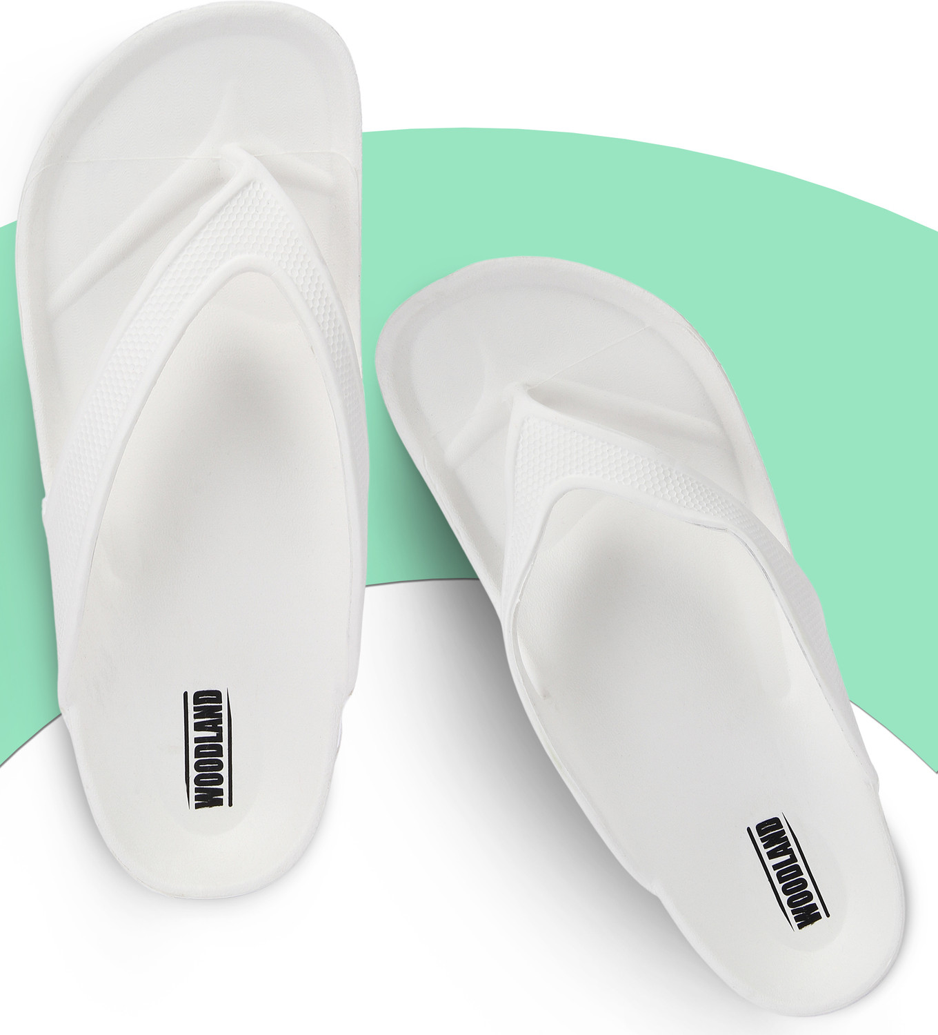 Image of WOODLAND Men Lightweight Comfortable Casual Summer Wear Flip Flops