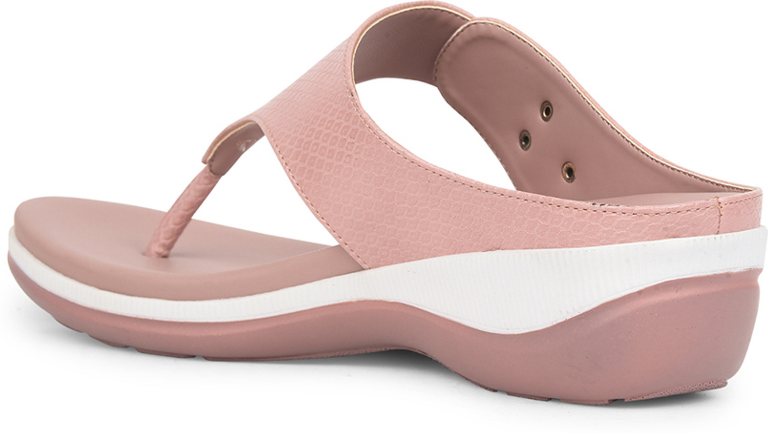 Image of HUSH PUPPIES Women Flip Flops (Red, 4)