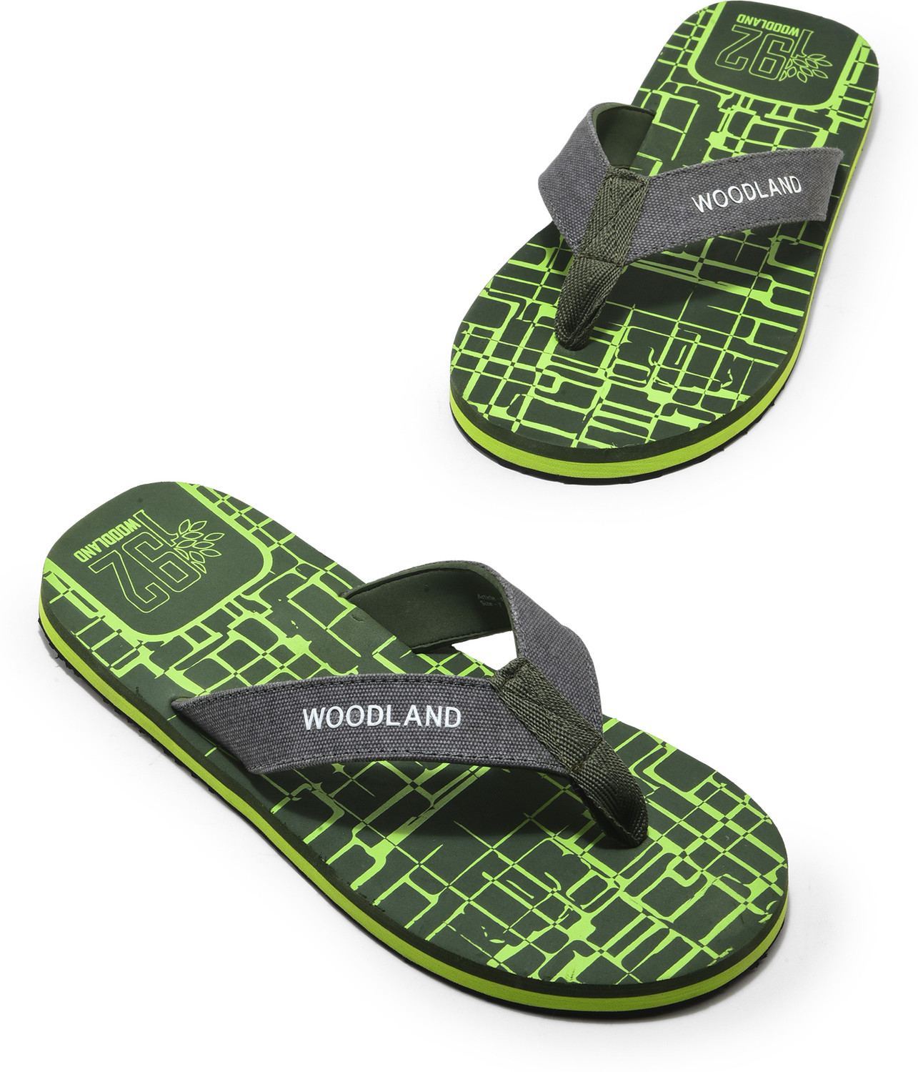 Image of WOODLAND Men Lightweight Comfortable Casual Summer Wear Flip Flops