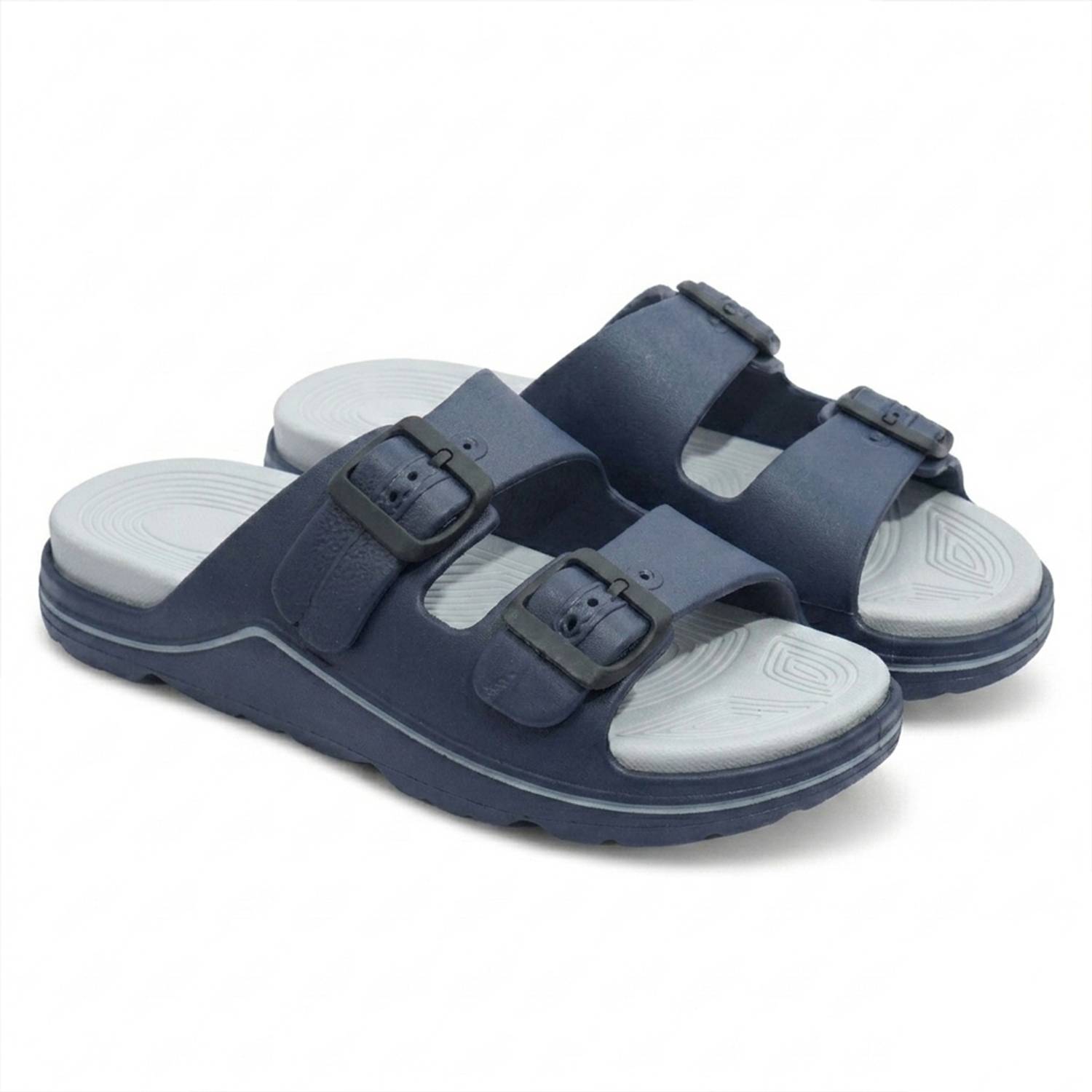 Yoots Men Blue Flip Flops - Image 5