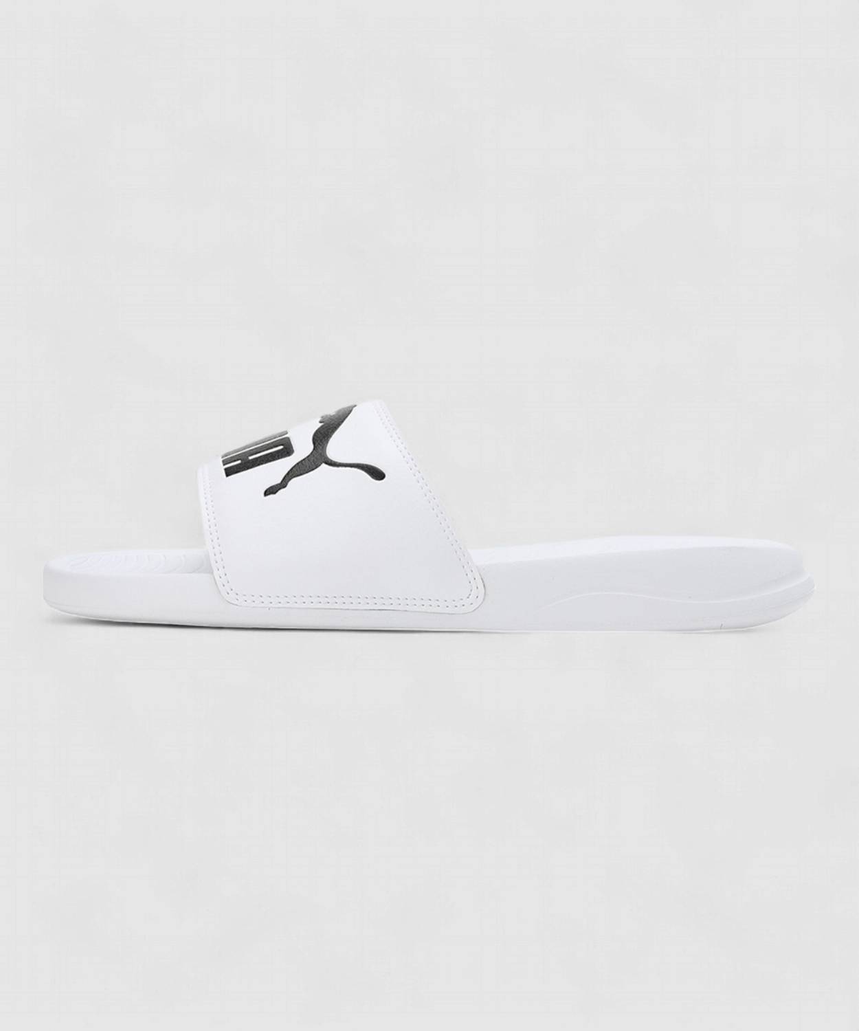 PUMA Men Popcat 20 RES Slides White - Image 4