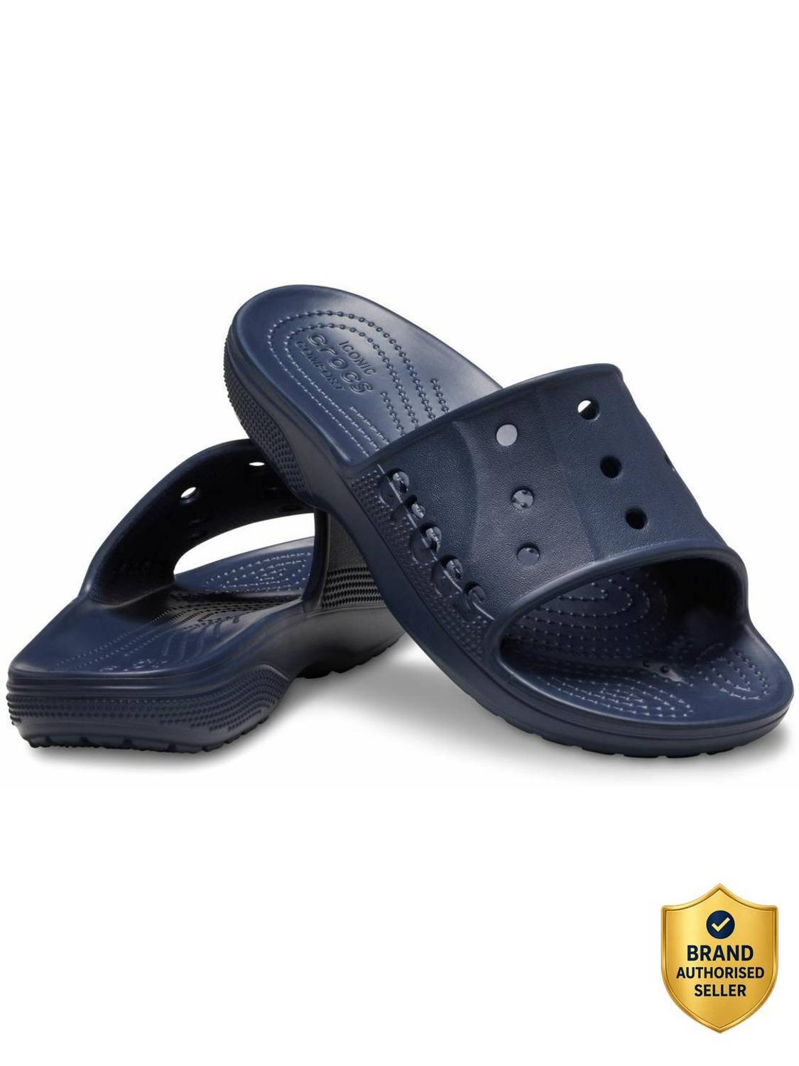 CROCS Unisex Baya II Slides Blue