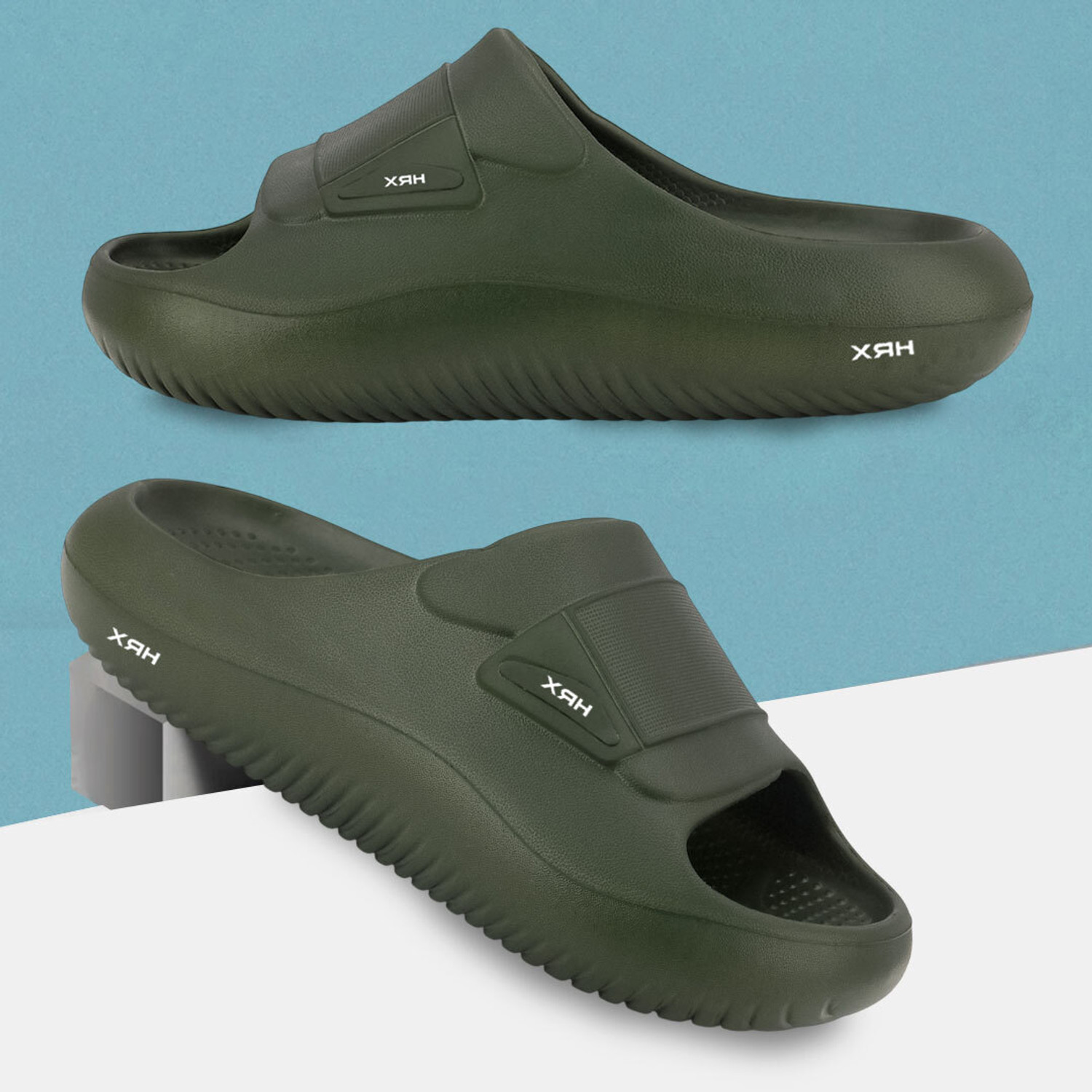 Image of HRX by Hrithik Roshan Men Flip Flops