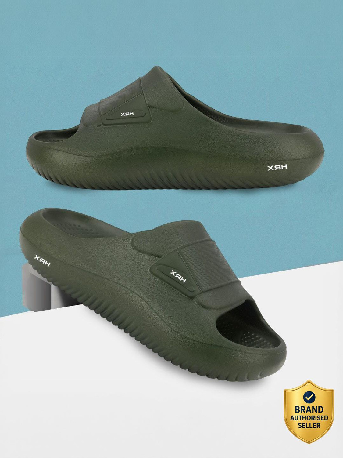 Image of HRX by Hrithik Roshan Men Flip Flops