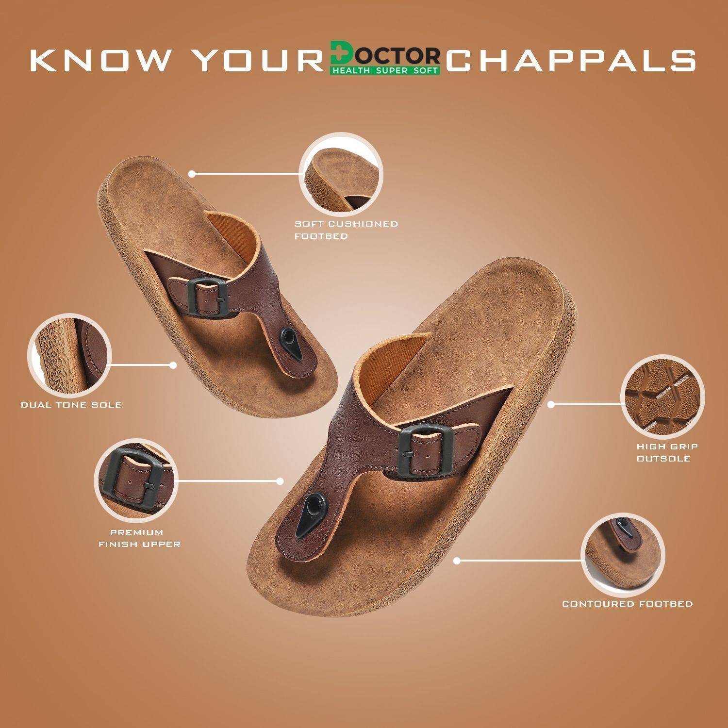 Doctor Health Super Soft Men Slippers - Image 3