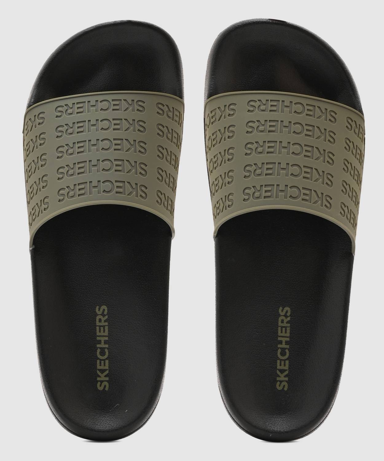 Skechers Men SIDE LINES 2.0-STROUD Slides Green - Image 2