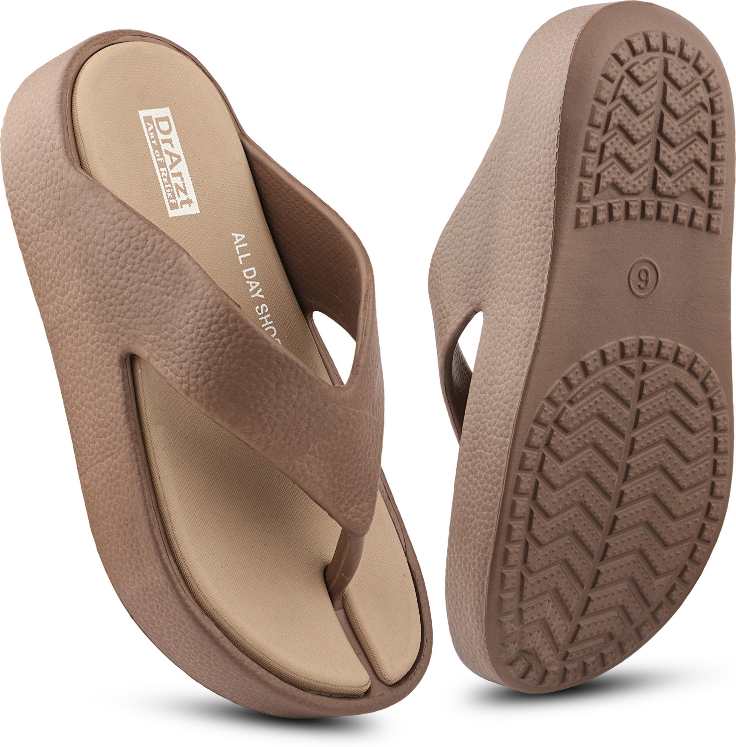 Image of DrArzt Women Classic|Ultra Soft|Cushion Footbed|Lightweight|Waterproof Flip Flops