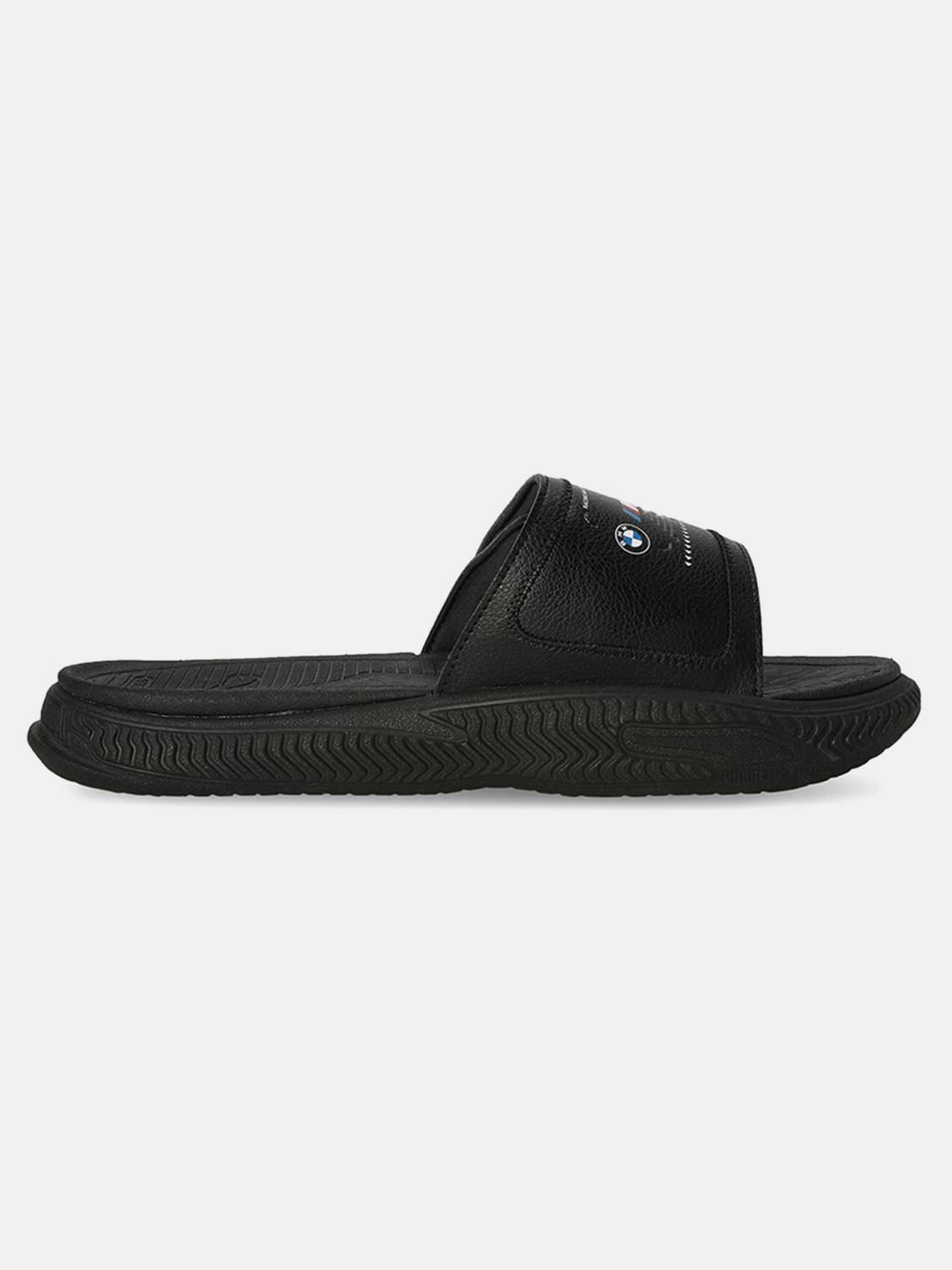 PUMA Men BMW MMS Softride Slide 2.0 IN Flip Flops Black - Image 3