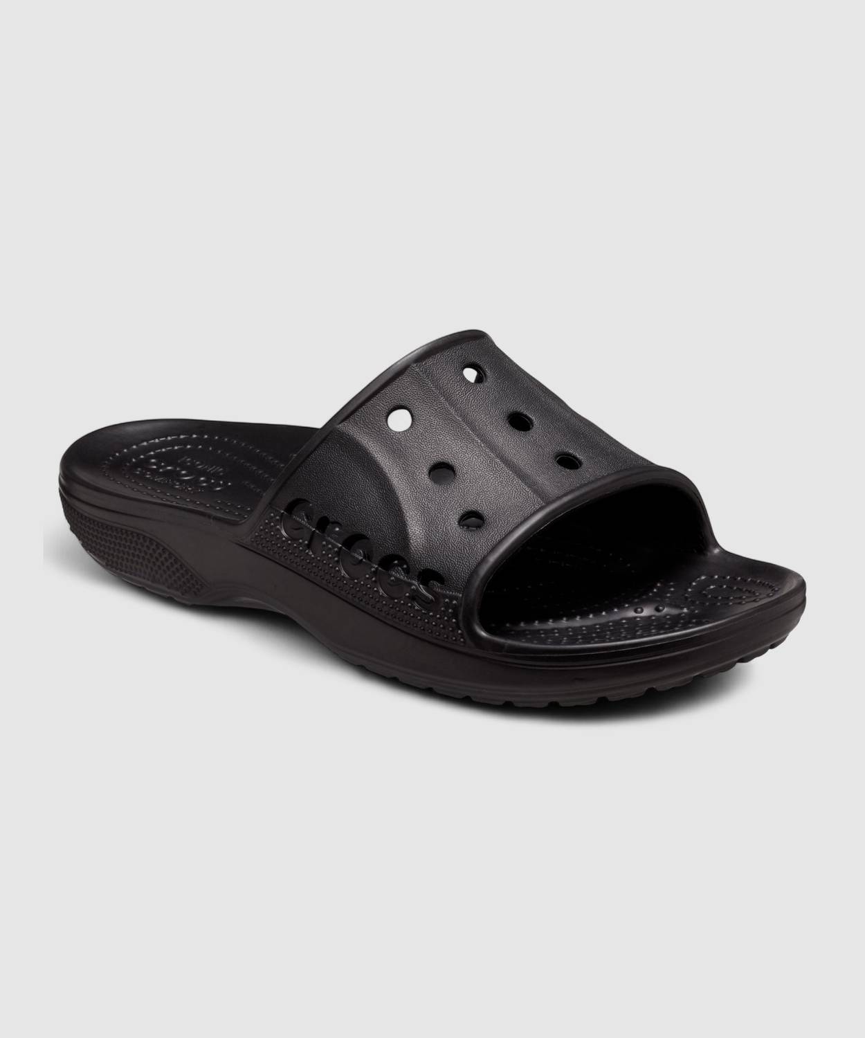 CROCS Unisex Baya II Slides (Black) - Image 2