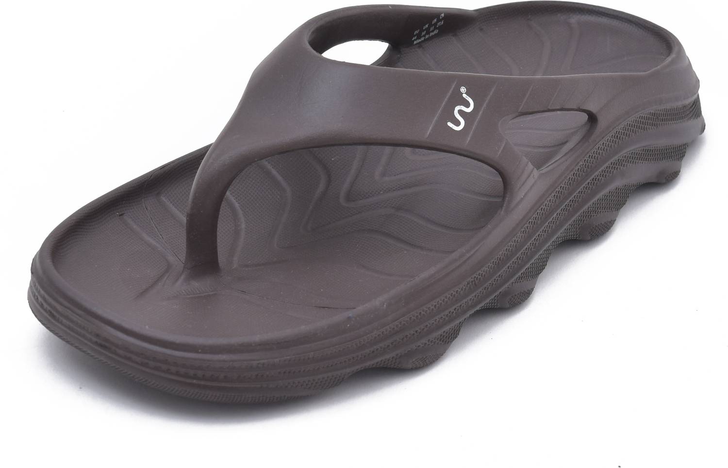 Doubleu Men Riva Thong C Brown Flip Flops - Image 3