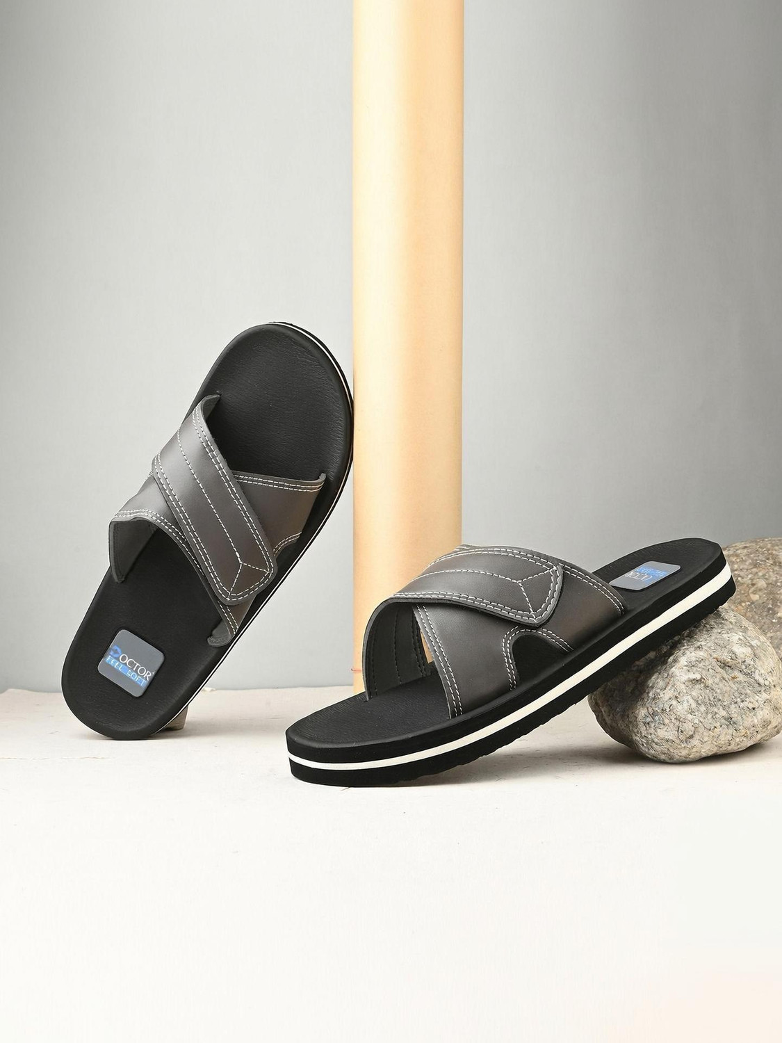 Image of DOCTOR FEEL SOFT Men Men Orthopedic Slippers | All Day Comfort Support Slippers