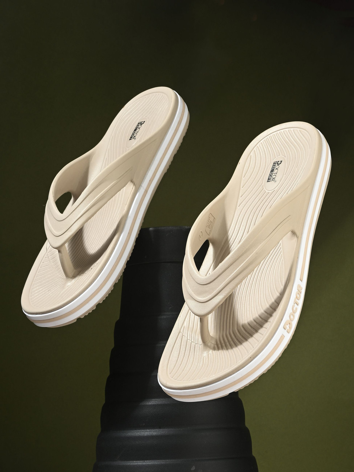 Image of DOCTOR FEEL SOFT Men Men Orthopedic Doctorslippers Soft Cushion Anti Skid Lightweight Comfort Slipper Slippers