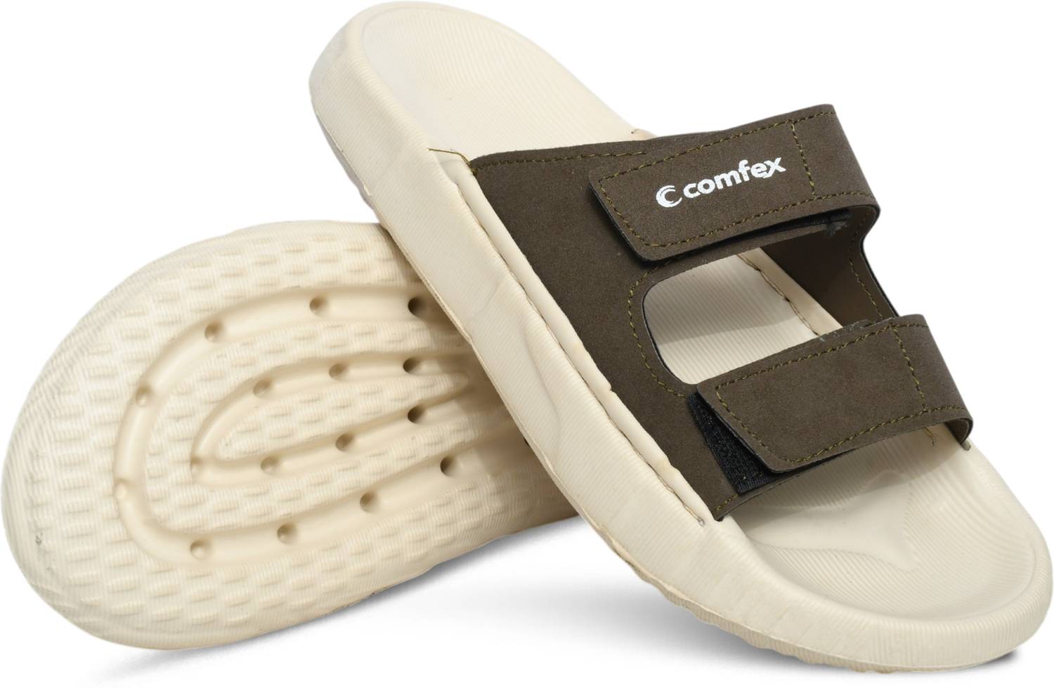 Comfex Unisex Slides Beige - Image 3