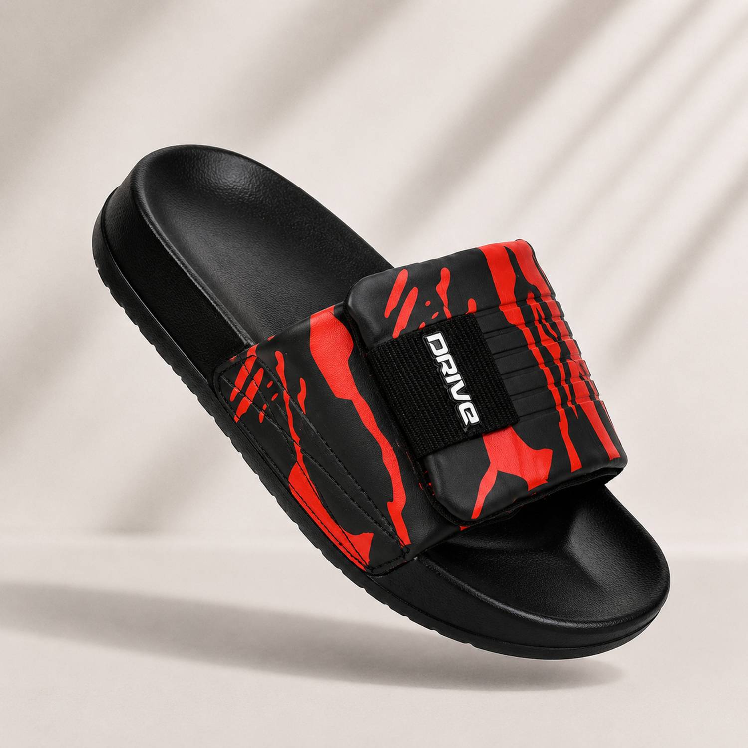 DRIVE Men Slides Red