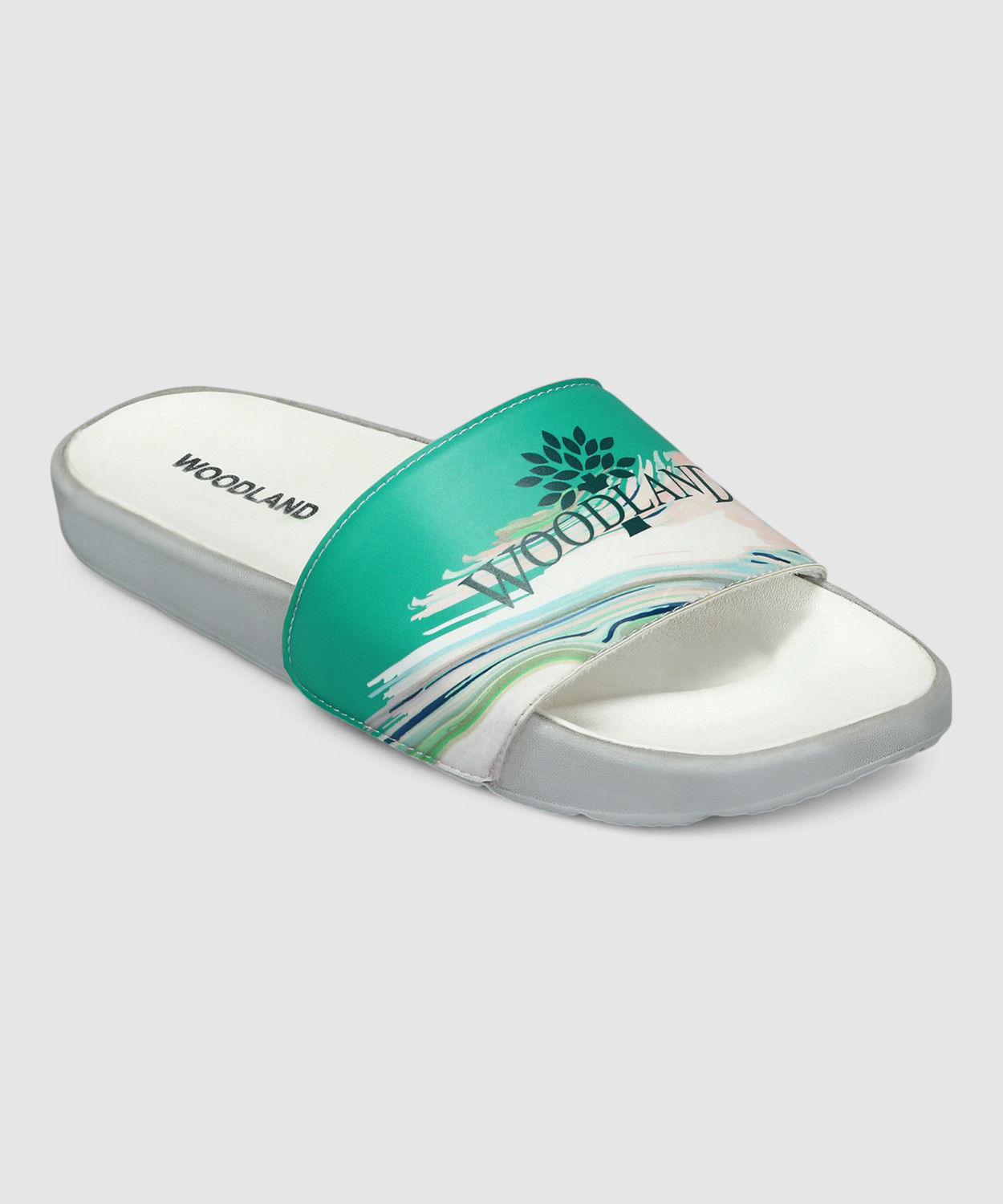 Image of WOODLAND Men Comfortable Lightweight Cushioned Daily Use Slides