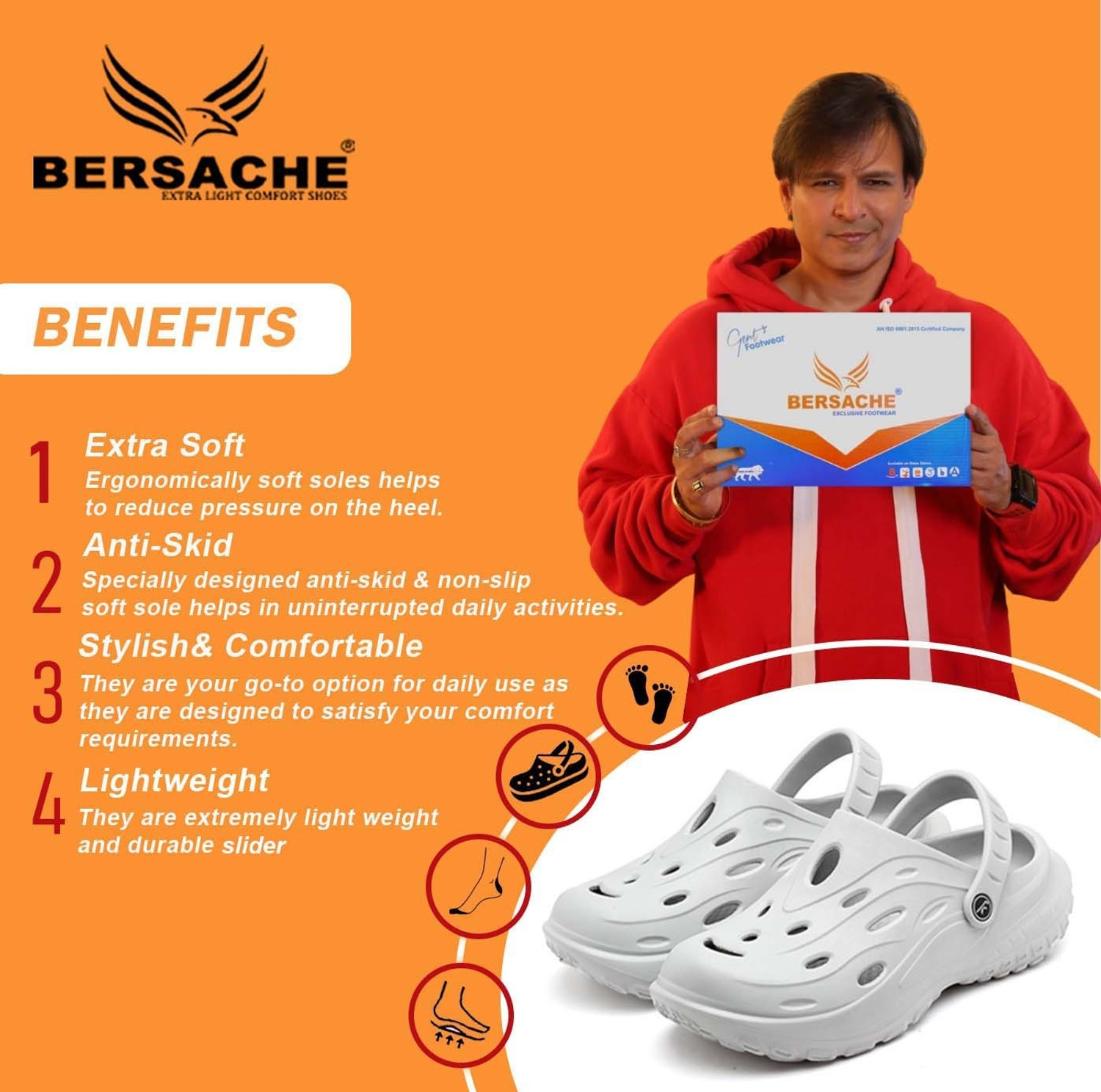 Image of BERSACHE Men Flip Flops