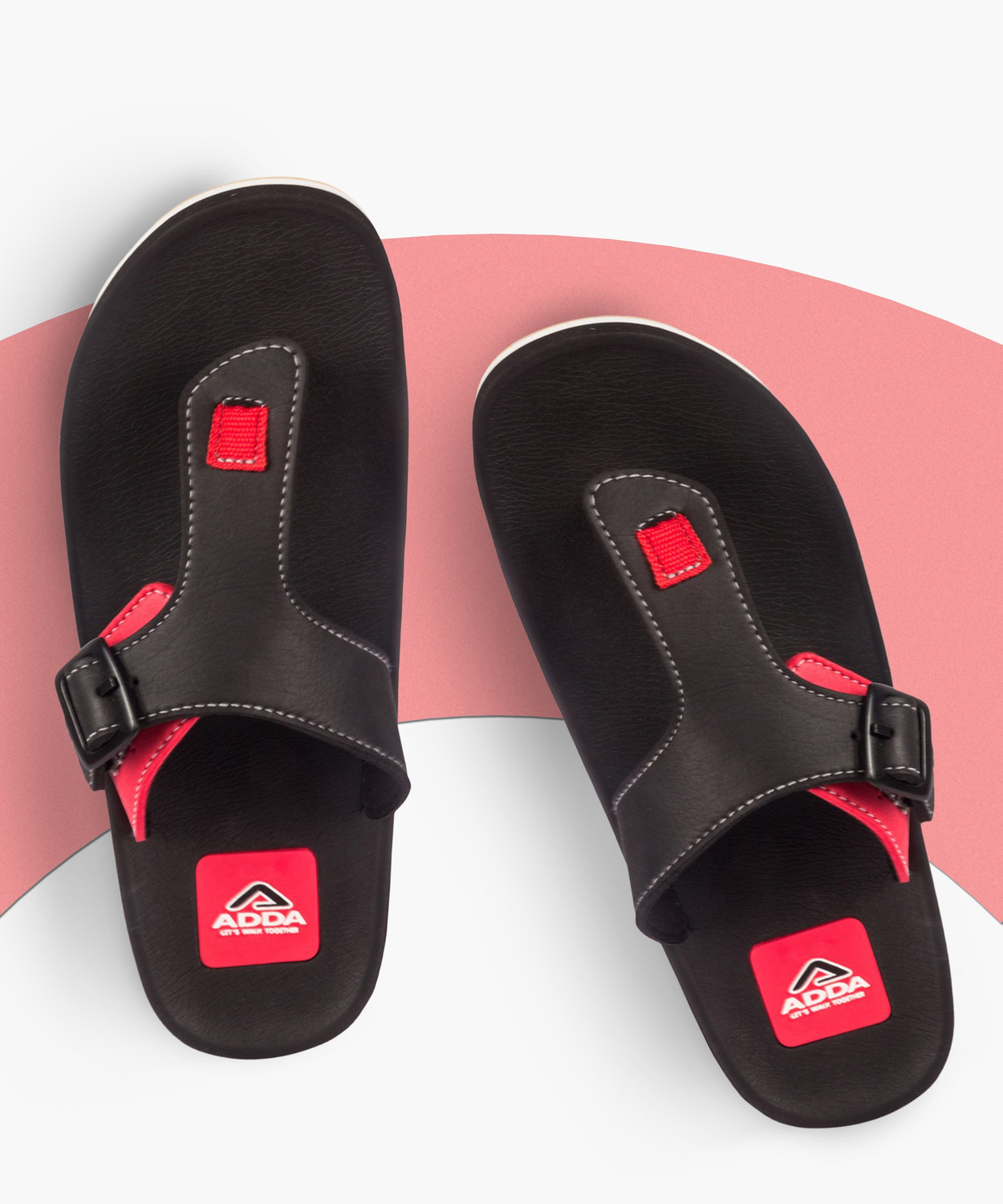 Image of Adda Men Omega01 Flip Flops