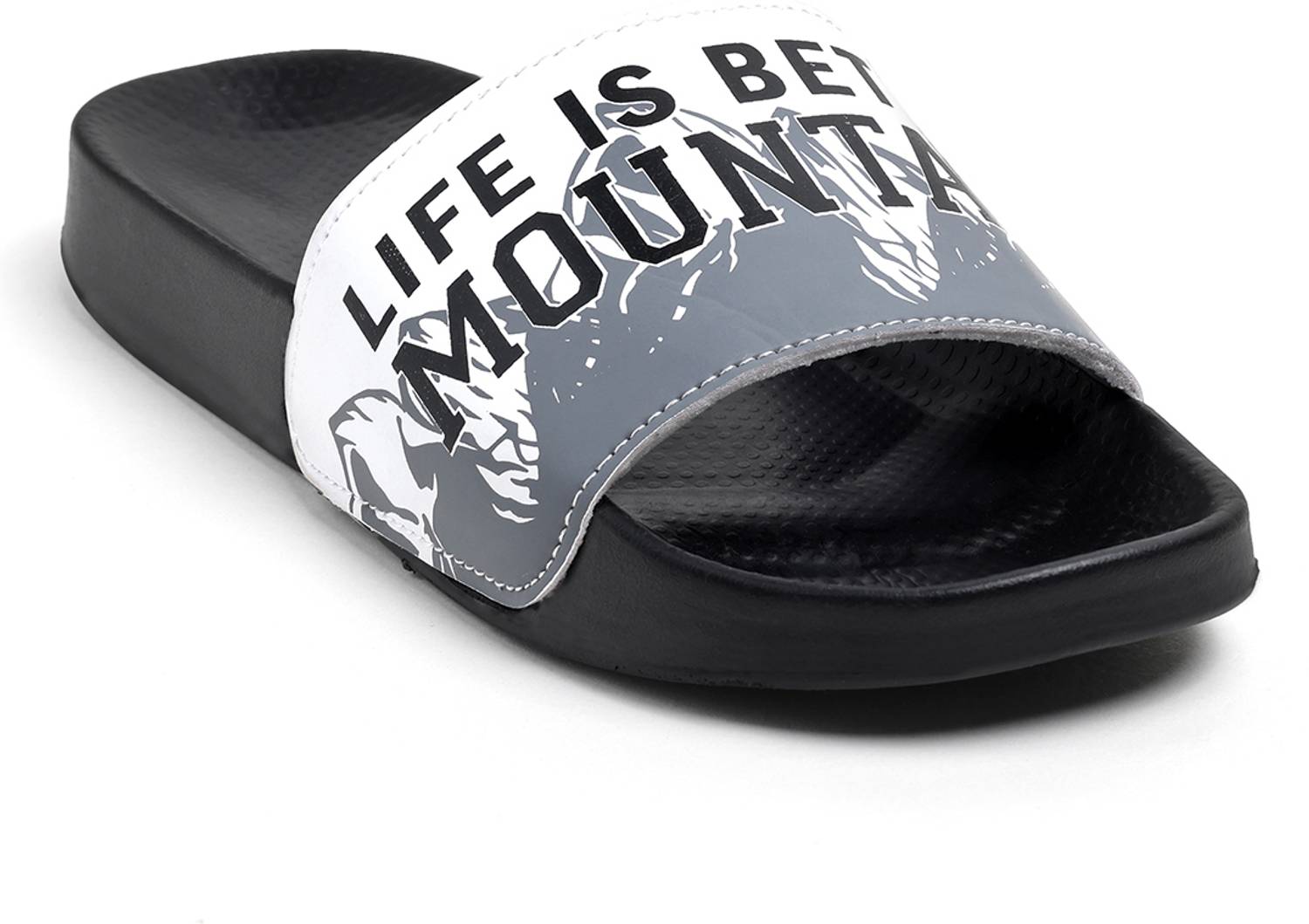 ISHAAN TASHAN Men Slides White - Image 4