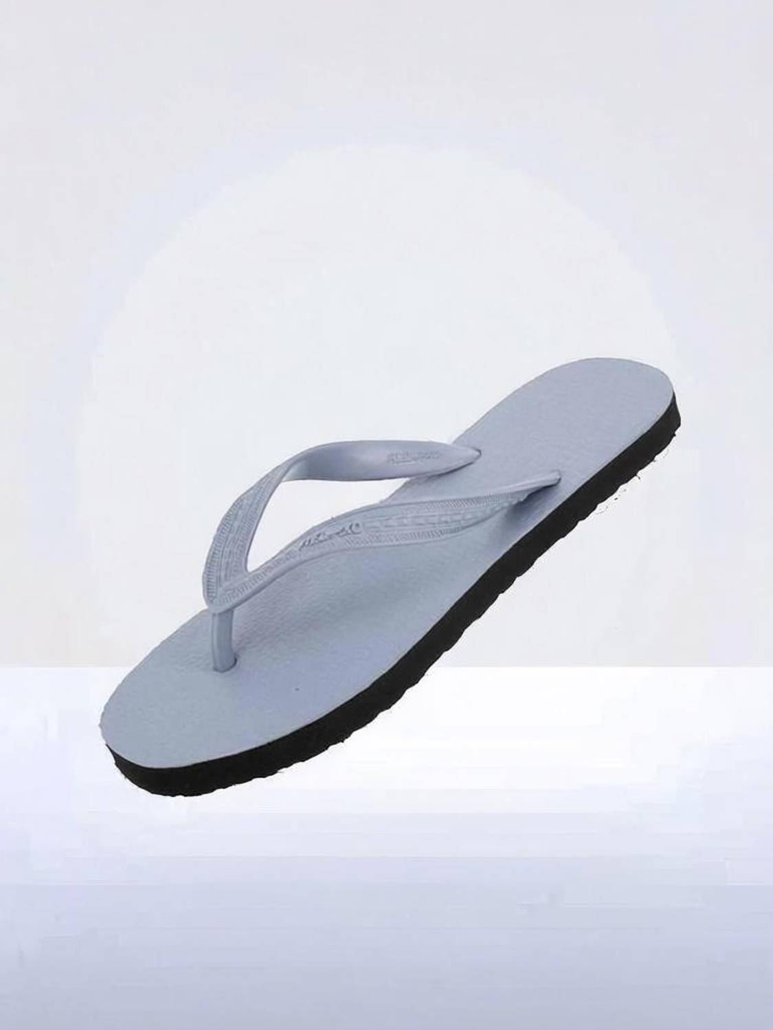 Relaxo Men Gray Slippers - Image 1
