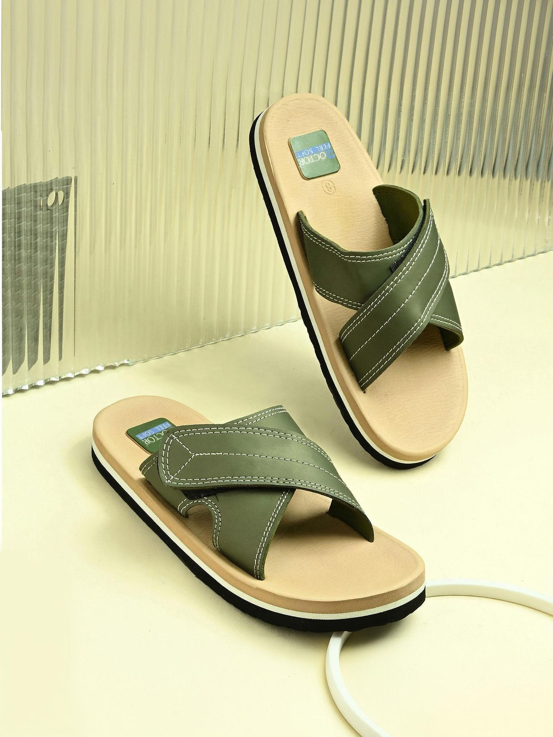 DOCTOR FEEL SOFT Men Men Orthopedic Slippers | Long Lasting Comfort Wear Slippers