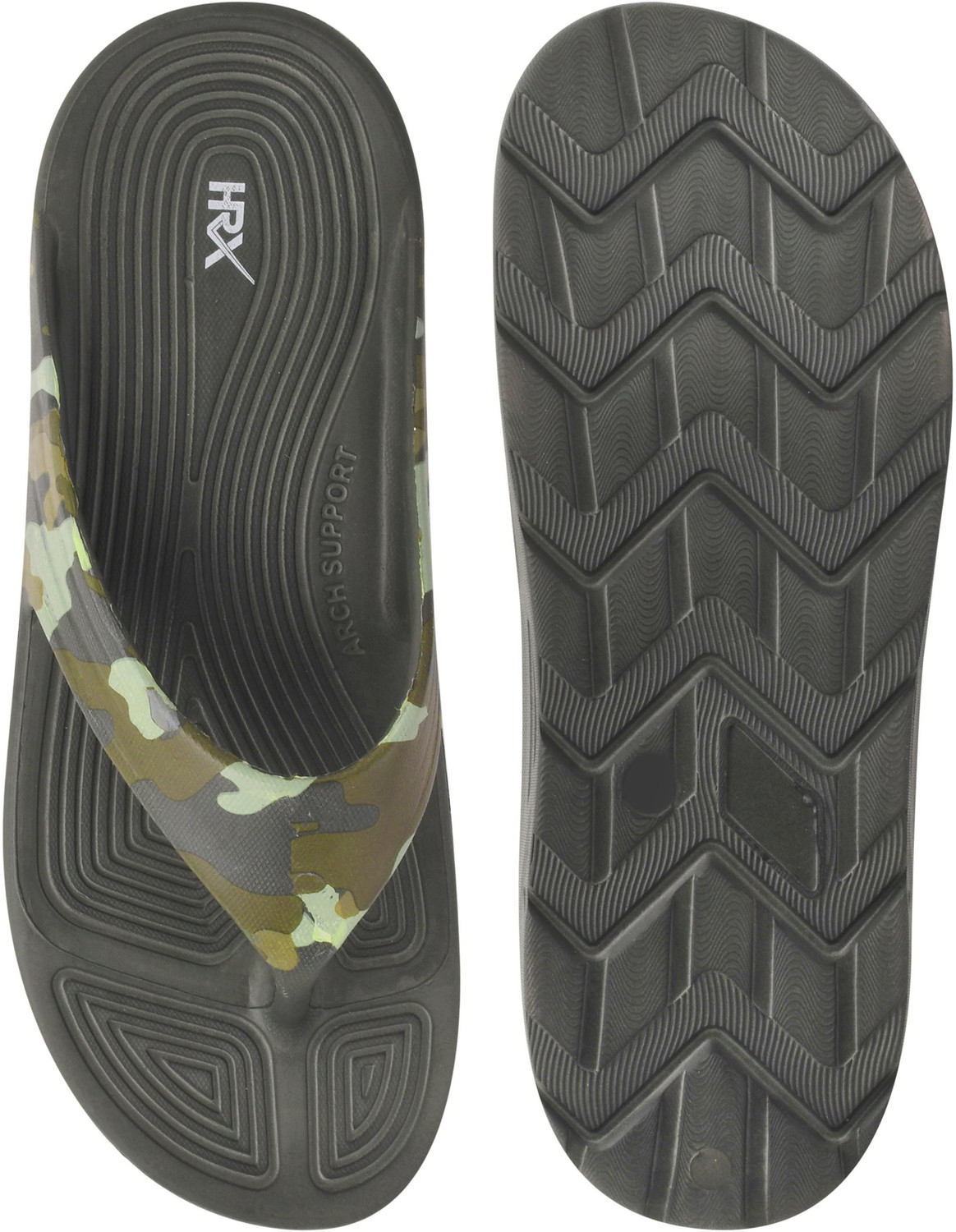 Image of HRX by Hrithik Roshan Men Flip Flops