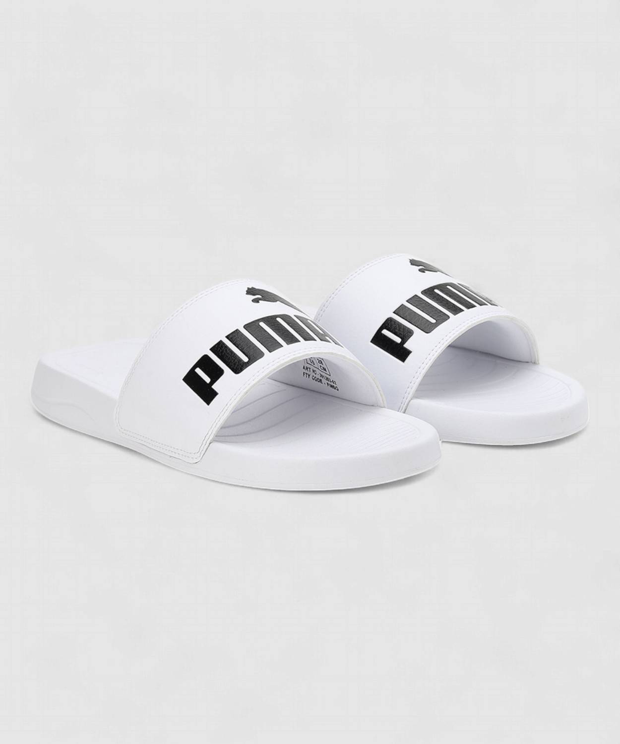 PUMA Men Popcat 20 RES Slides White - Image 5