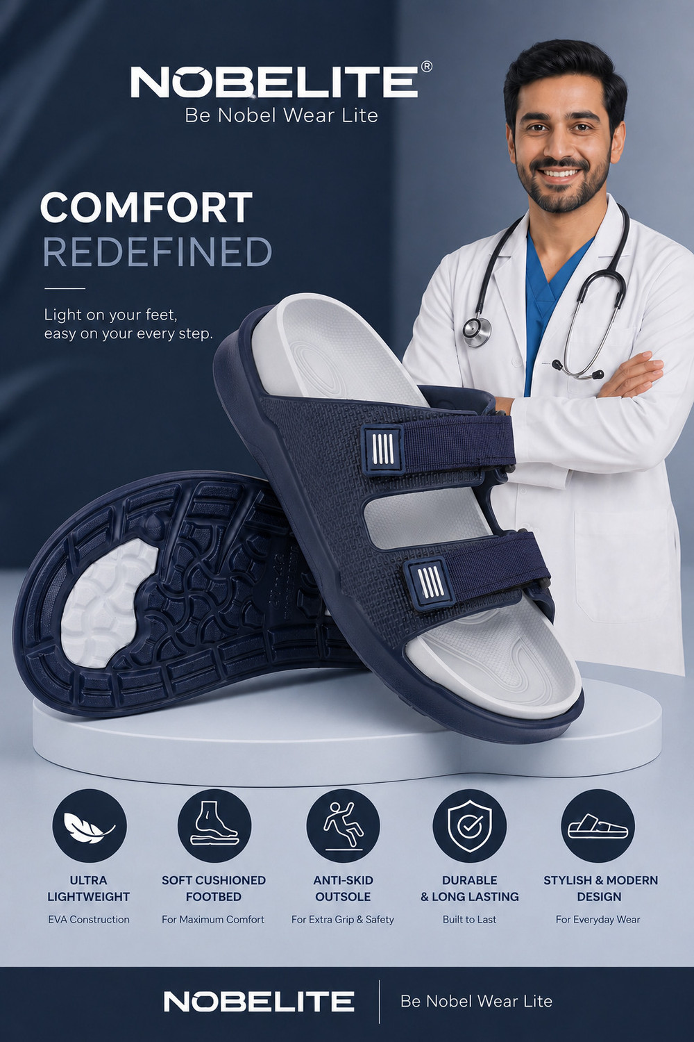 Image of NOBELITE Men Flip Flops