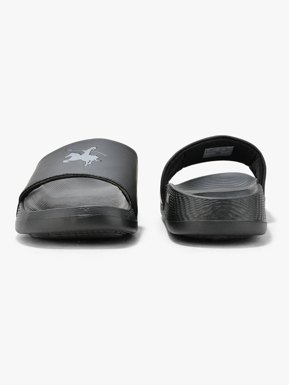 CANTABIL Men Black Slides - Image 5