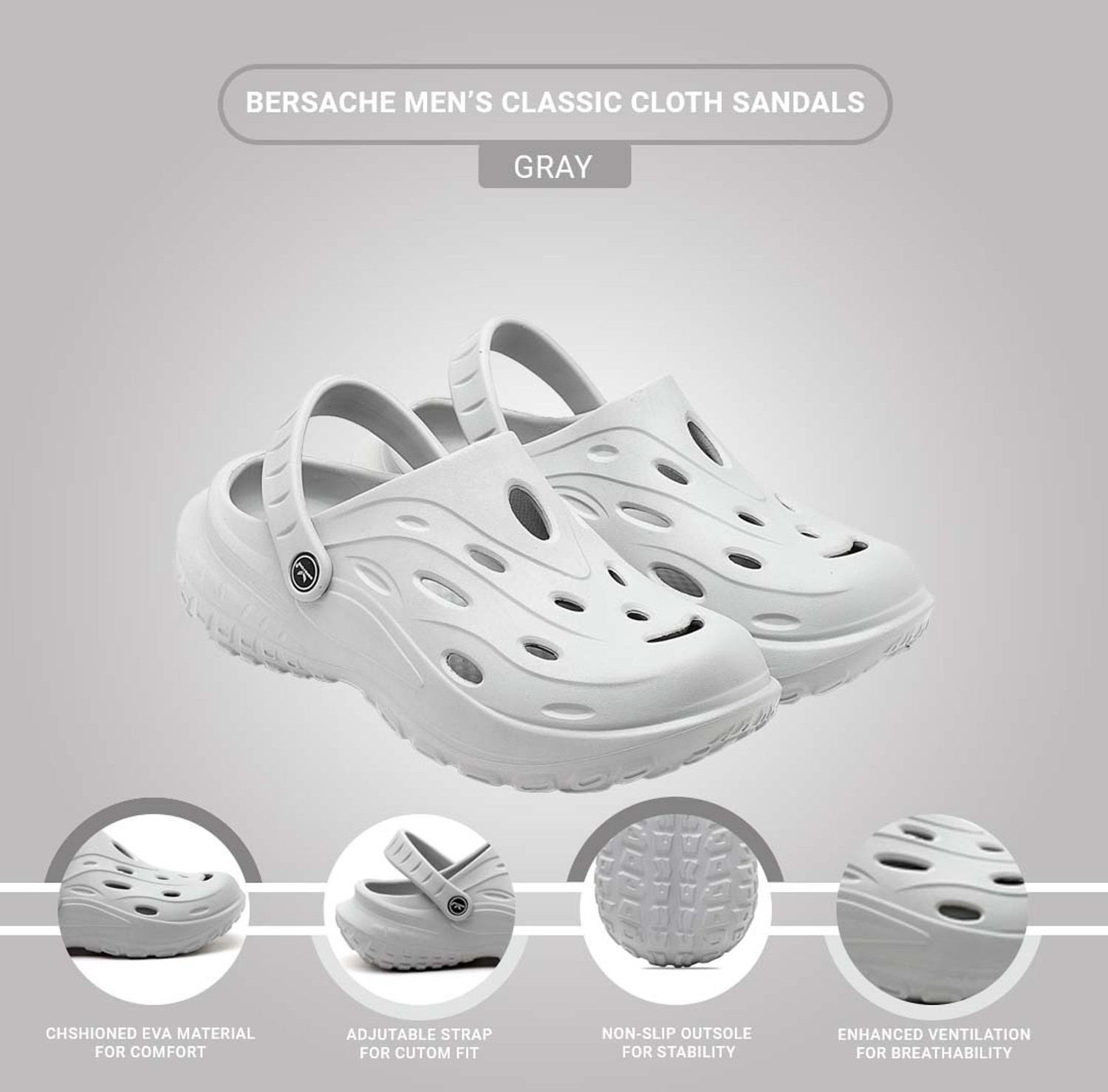 Image of BERSACHE Men Flip Flops