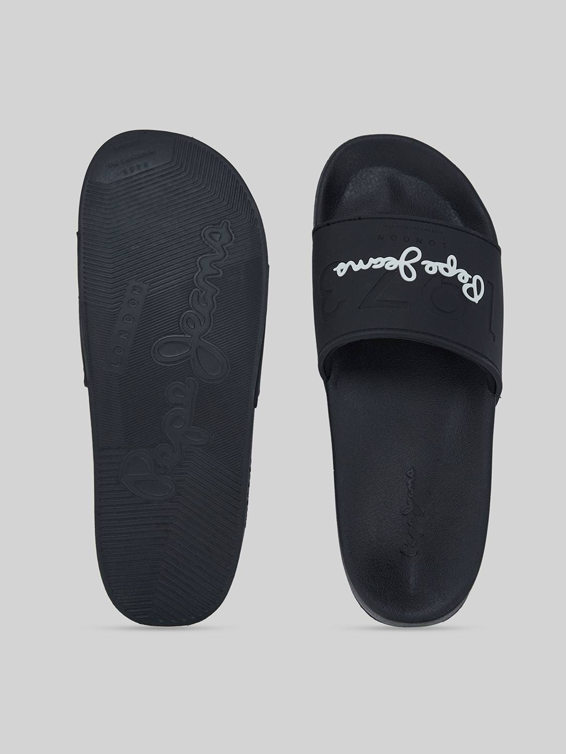 Pepe Jeans Men Slides Black - Image 4