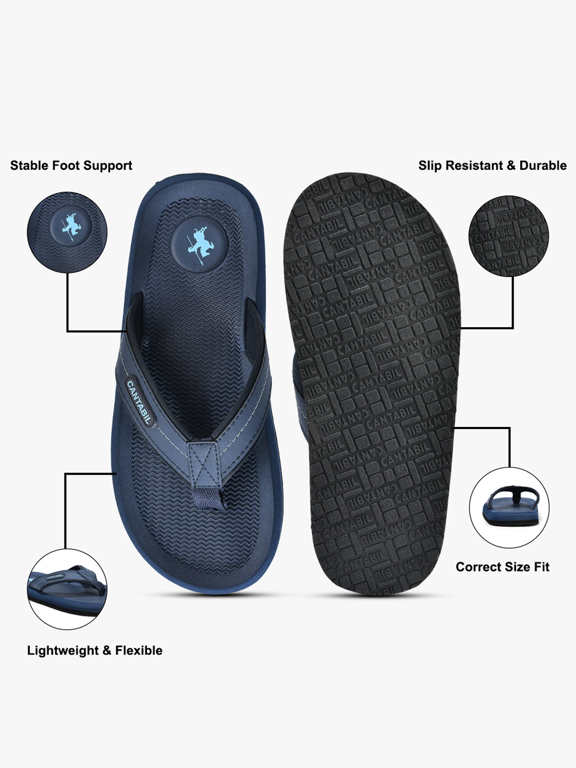 Image of CANTABIL Men Flip Flops