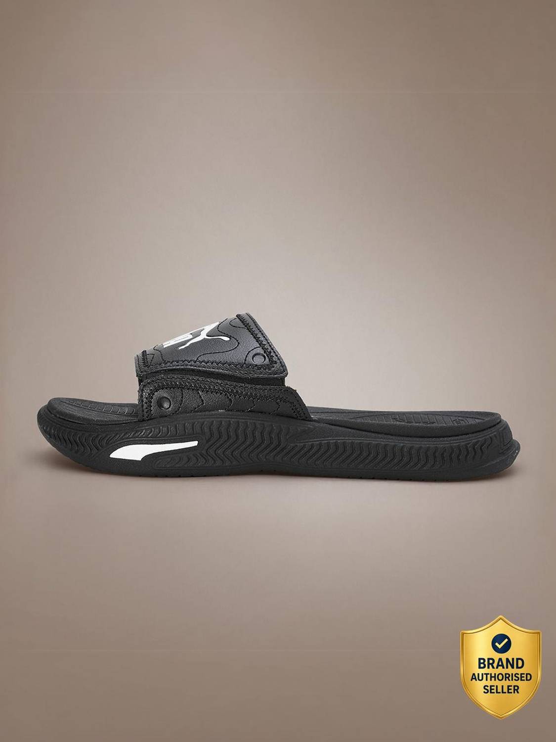 PUMA Men SoftridePro Slide 24 Res Slides Black