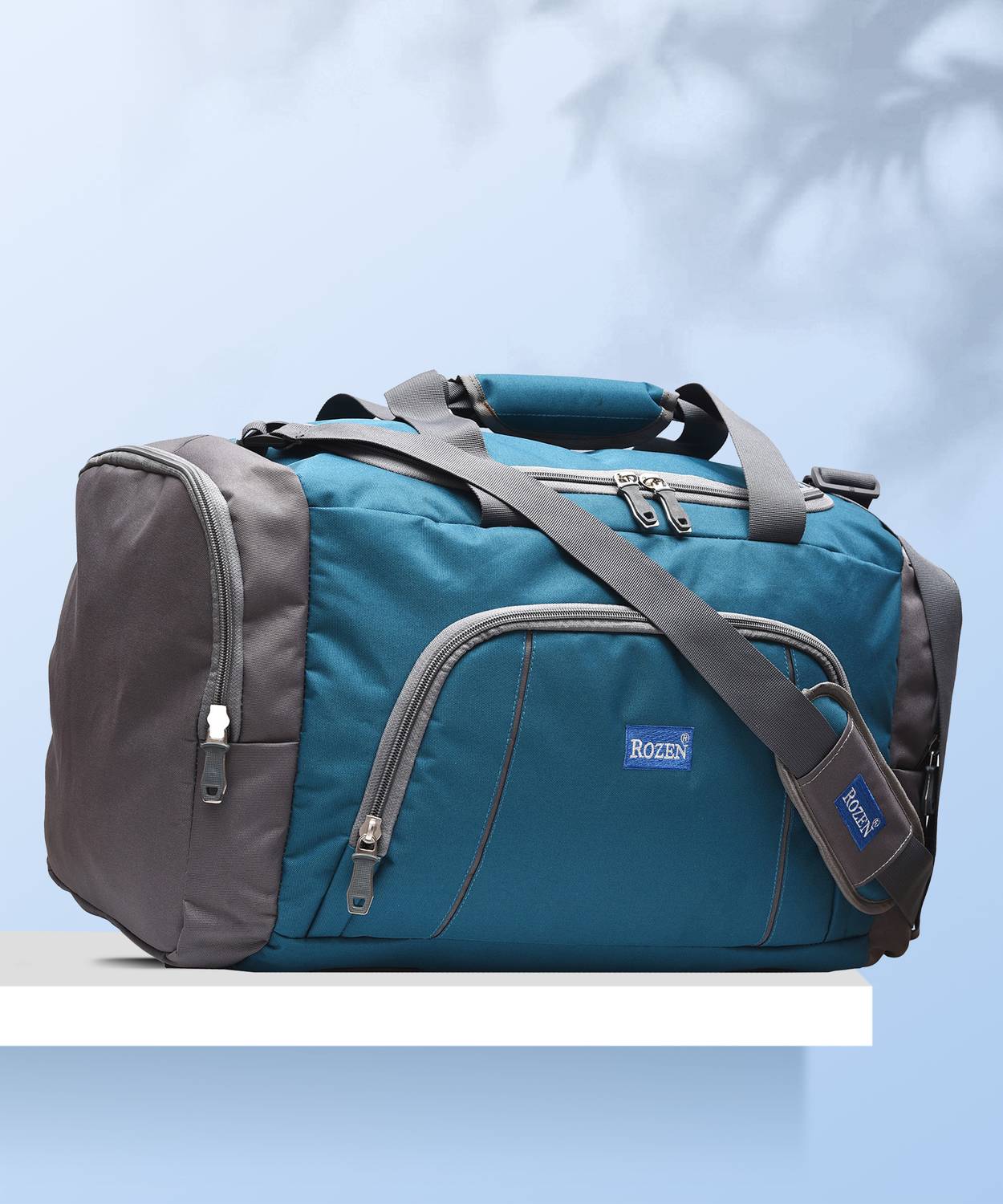 Rozen ROZ-501 SKYBLUE 22Inch 50 Liters Heavy Dutty Travel Luggage Bag Small Travel Bag - MEDIUM 22 INCH