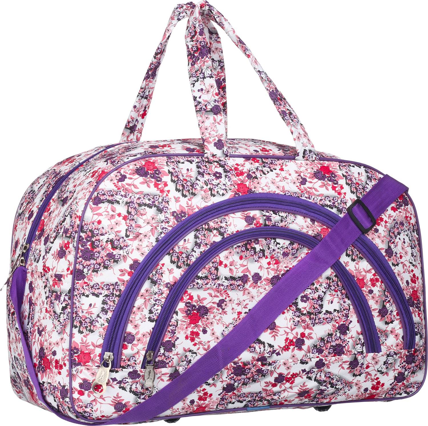 BLAZEHAVEN Women Printed Bag|Large Capacity|3 Front Zip Pockets|Anti-Theft Inner Pocket Small Travel Bag - Extra Specious