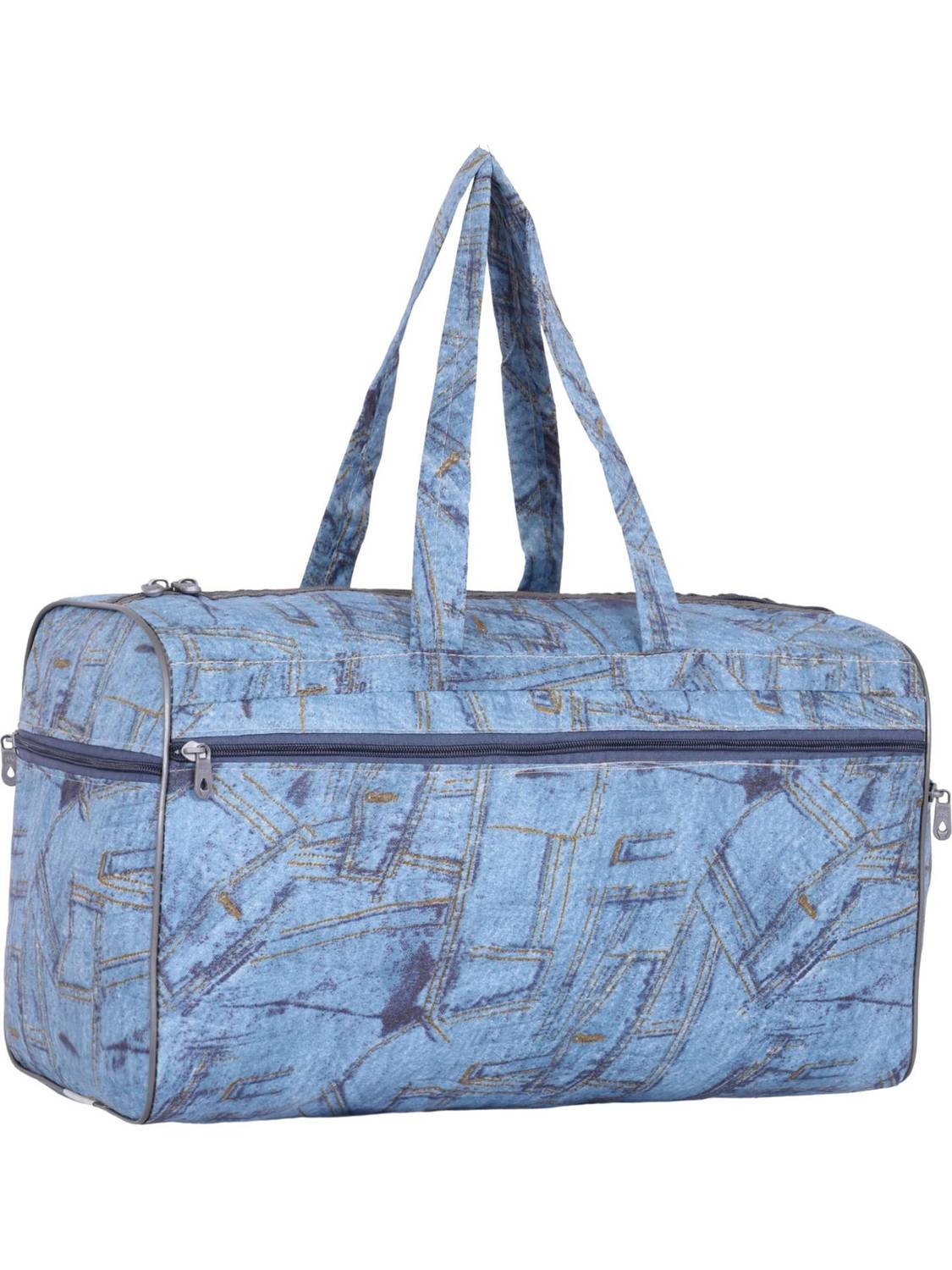 BLAZEHAVEN Multipurpose Travel Luggage Bag with Front Pocket, Side Pockets & Dual Handles Small Travel Bag - Extra Specious
