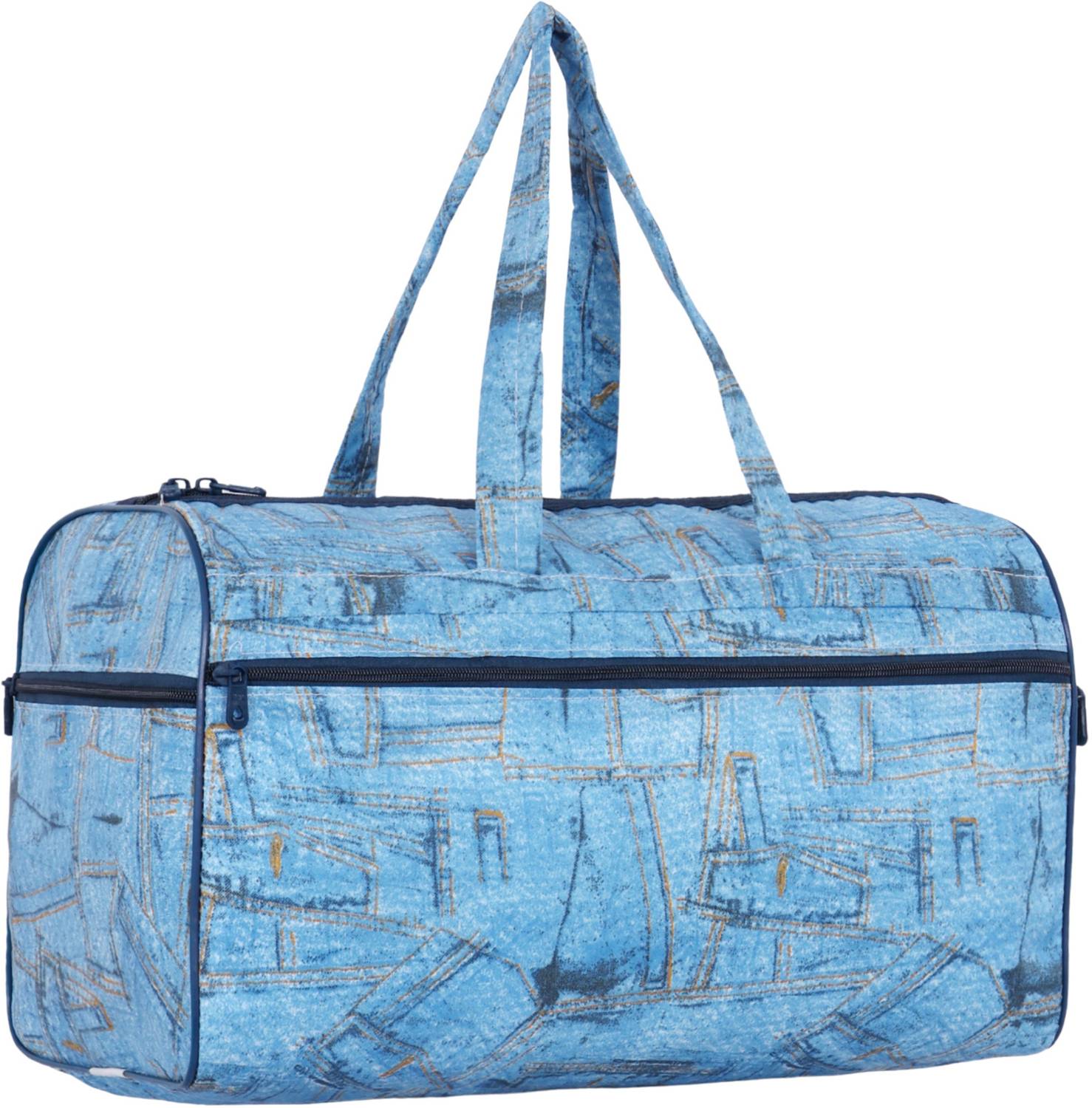 BLAZEHAVEN Multipurpose Travel Luggage Bag with Front Pocket, Side Pockets & Dual Handles Small Travel Bag - Extra Specious