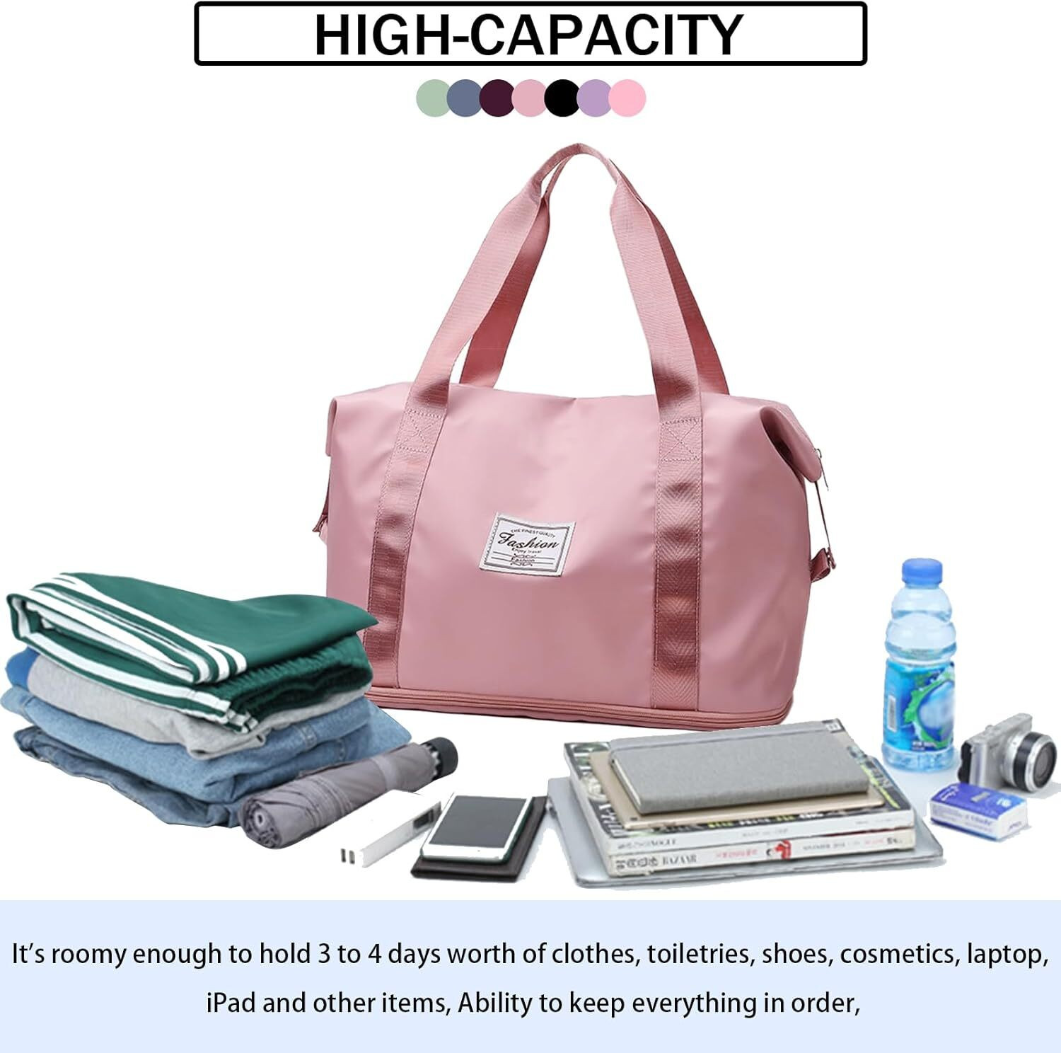 Image of Sapetro Expandable Travelling Bag Small Travel Bag - big