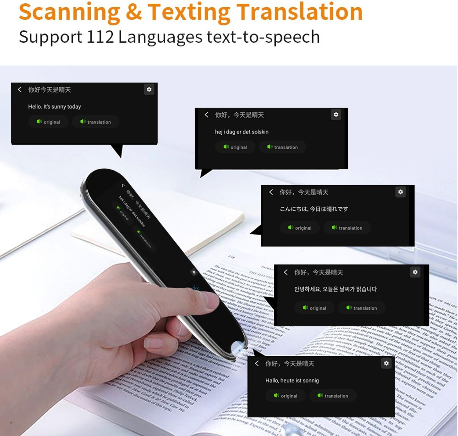 Image of ROCKTECH AI Smart Translation Pen