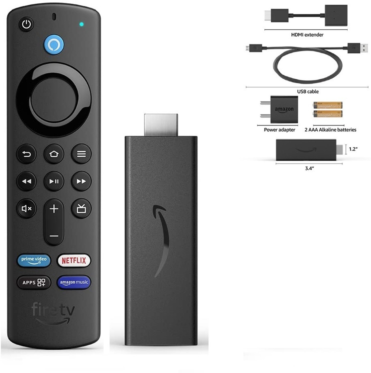 Image of SHAILRON FireTV Stick HD, Alexa Voice Remote , full HD streaming device