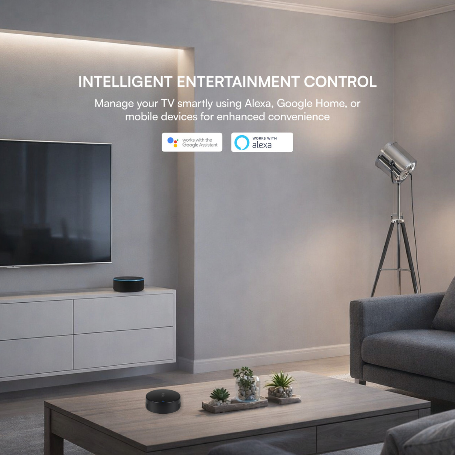 Image of Zeswin Astra Smart WiFi IR Blaster Hub for AC, TV & More with App Control
