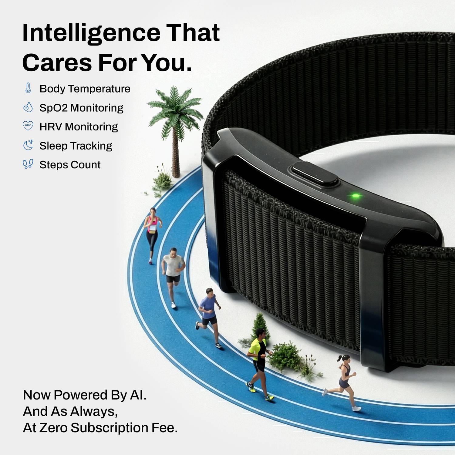 Pebble Qore 2 Fitness Band - Image 5