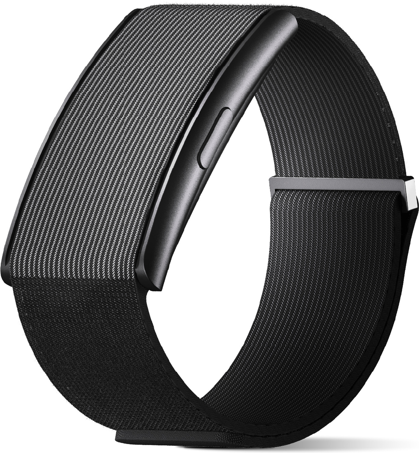 Image of CrossBeats Vector Smart Band|5ATM Waterproof,HRV & SpO2 Tracking, Sleep & Stress Monitoring (Black Strap, Size : Free Size)